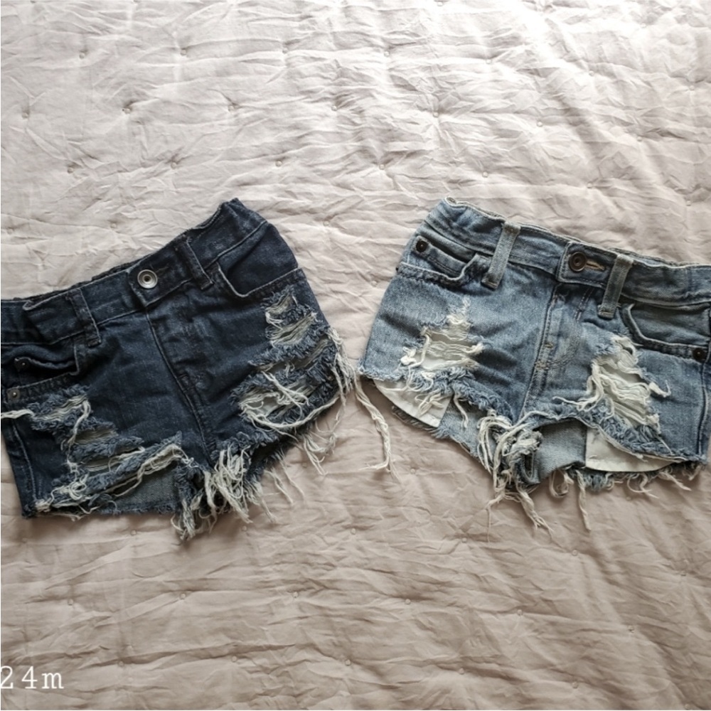 Toddler Distressed Shorts